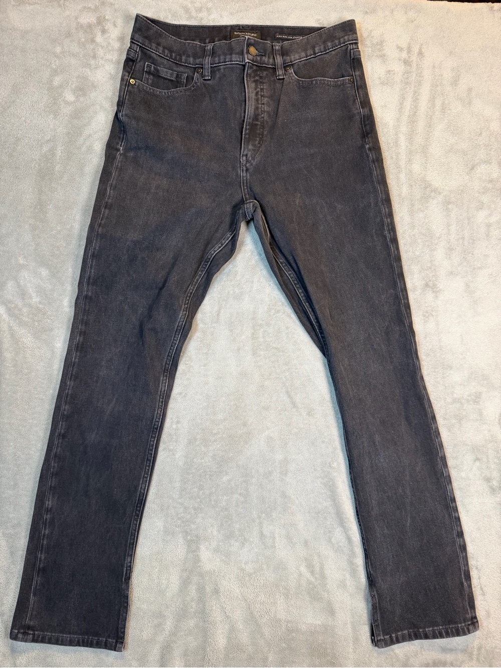 Banana Republic Women 30P skinny Straight high rise Jeans - Charcoal